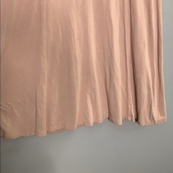 ASOS Plus Curve Pink Knit Lace Stretchy Dress 22 - Picture 6 of 11